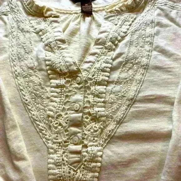 Bit & Bridle cream knit top - Picture 5 of 6